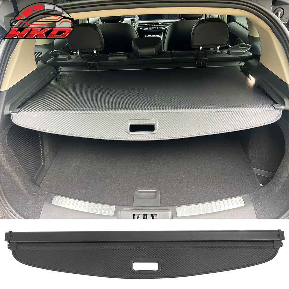 Fits 20-25 Lincoln Corsair Retractable Rear Trunk Cargo Cover Carbon Fiber Print