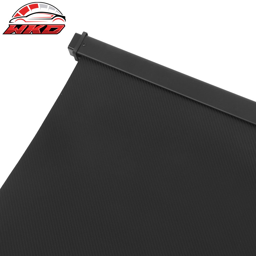 Fits 20-25 Lincoln Corsair Retractable Rear Trunk Cargo Cover Carbon Fiber Print