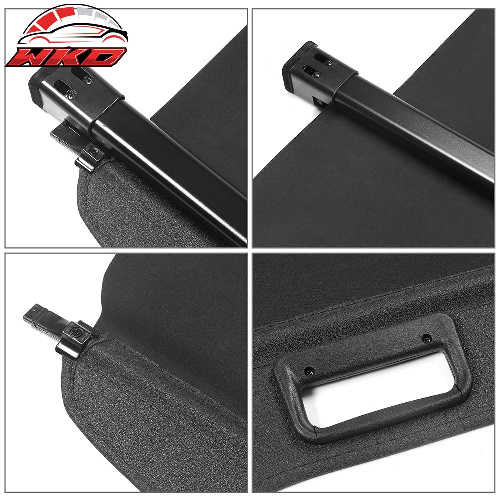 Fits 10-24 Toyota 4Runner N280 Retractable Rear Trunk Cargo Cover Privacy Shade