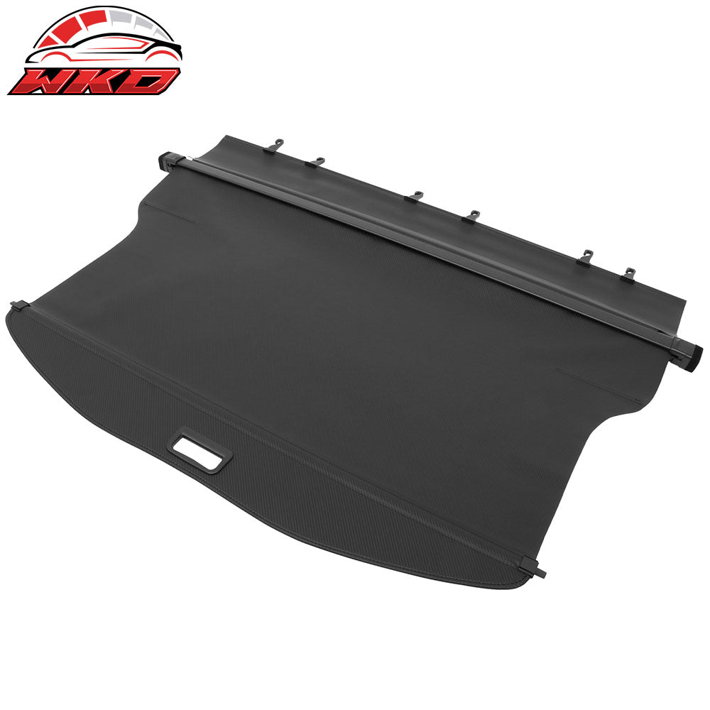 Fits 24-26 Toyota Grand Highlander Carbon Fiber Print Retractable Cargo Cover