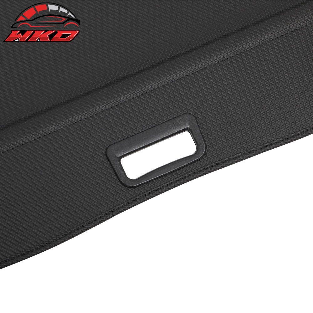 Fits 24-26 Toyota Grand Highlander Carbon Fiber Print Retractable Cargo Cover