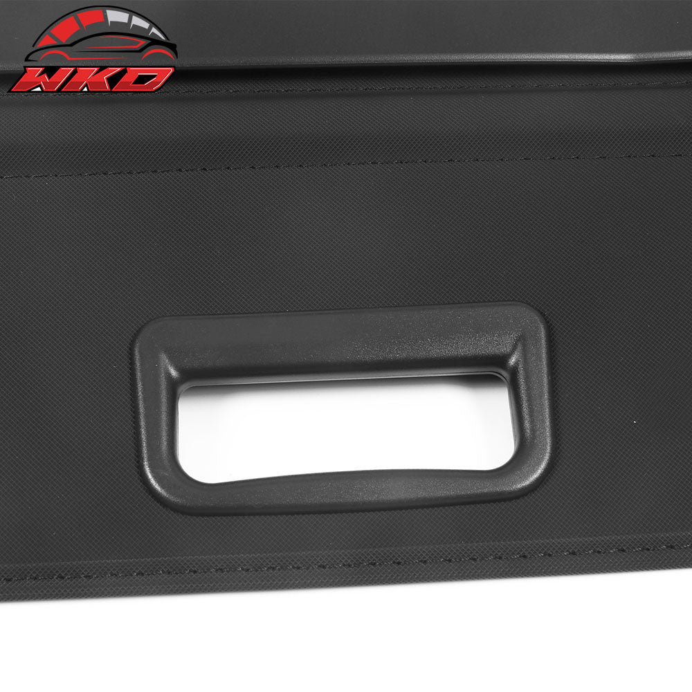 Fits 20-22 Tesla Model Y Canvas Style Retractable Rear Trunk Privacy Cargo Cover