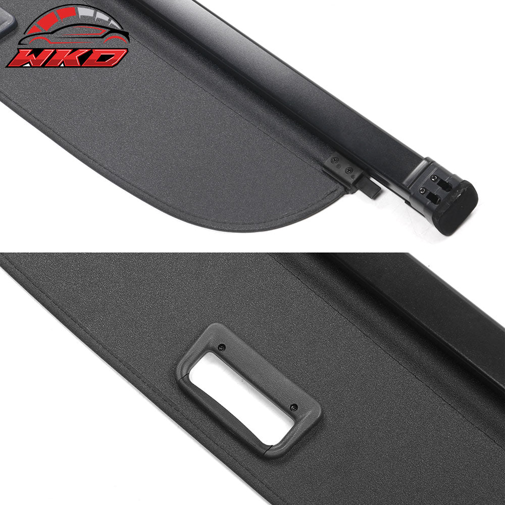 Fits 21-24 Toyota Venza Black Rear Trunk Security Tonneau Cargo Shade Cover PVC