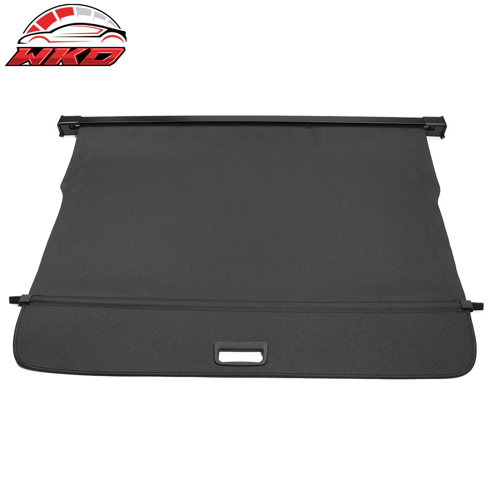 Fits 16-26 Volvo XC90 Black Rear Trunk Security Tonneau Cargo Shade Cover - PVC