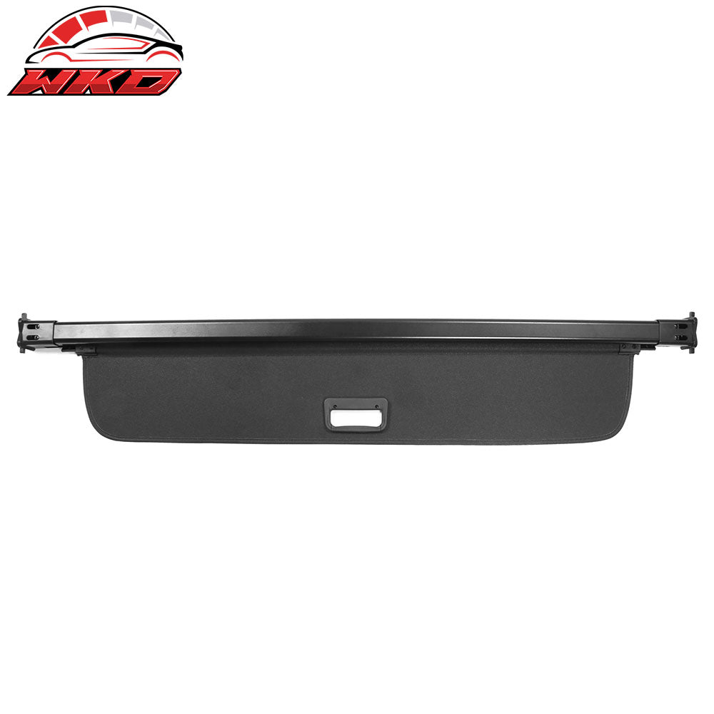 Fits 16-26 Volvo XC90 Black Rear Trunk Security Tonneau Cargo Shade Cover - PVC