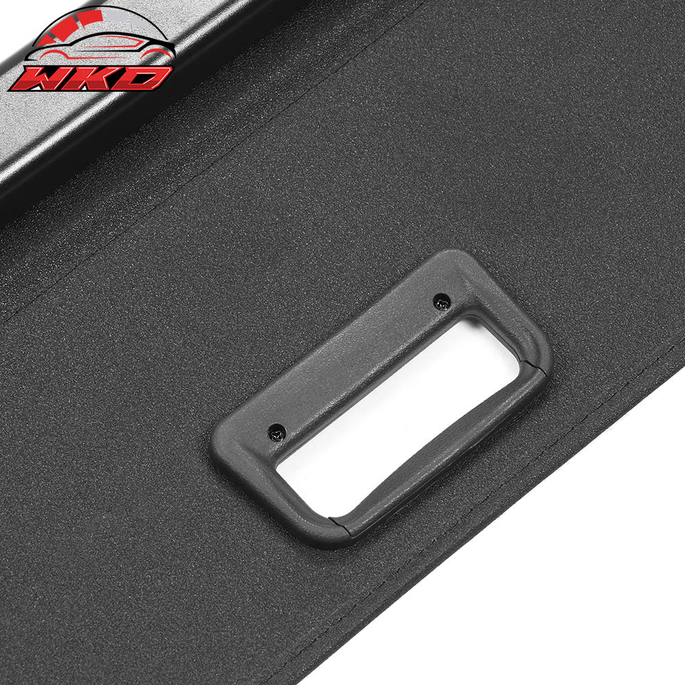 Fits 16-26 Volvo XC90 Black Rear Trunk Security Tonneau Cargo Shade Cover - PVC