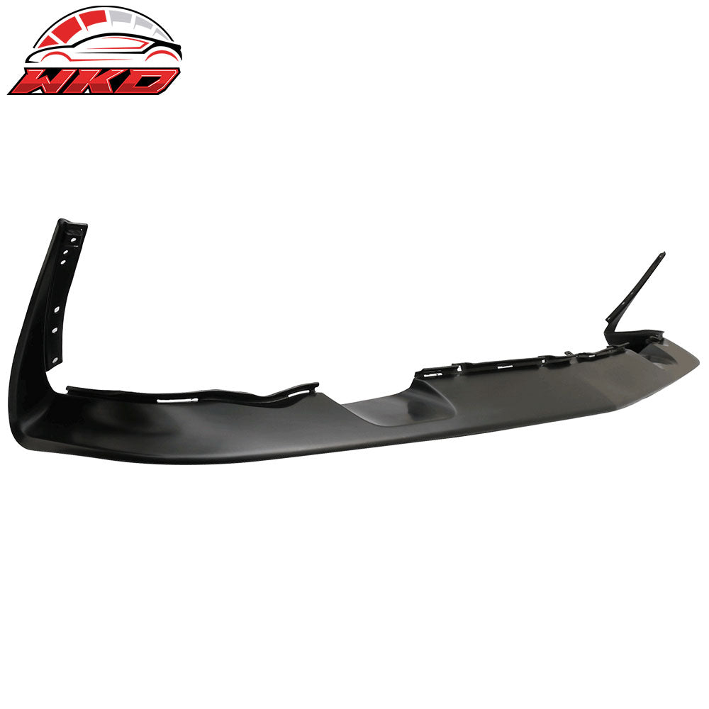 Fits 11-14 Challenger SRT Style PU Front Bumper Lip Spoiler Black