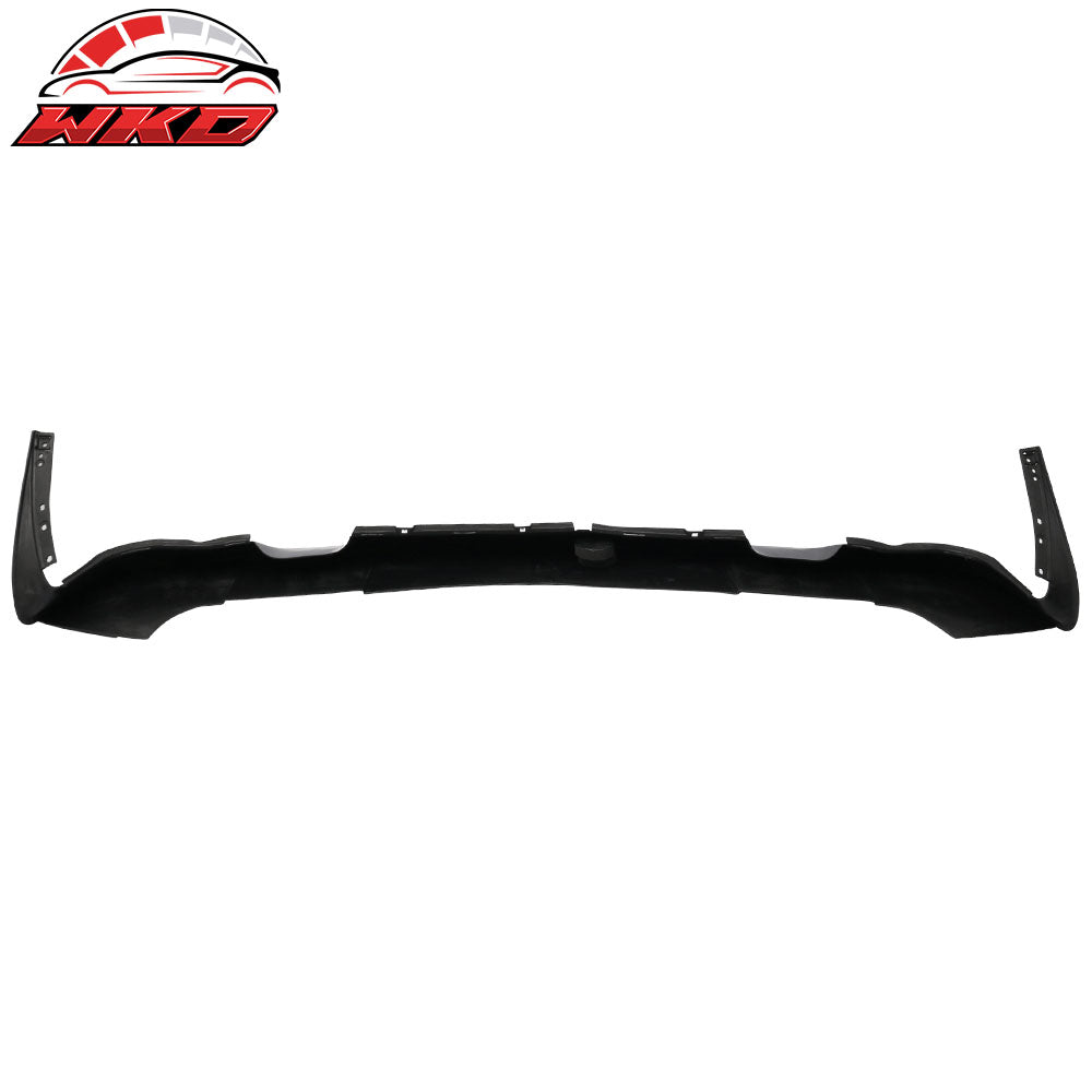 Fits 11-14 Challenger SRT Style PU Front Bumper Lip Spoiler Black