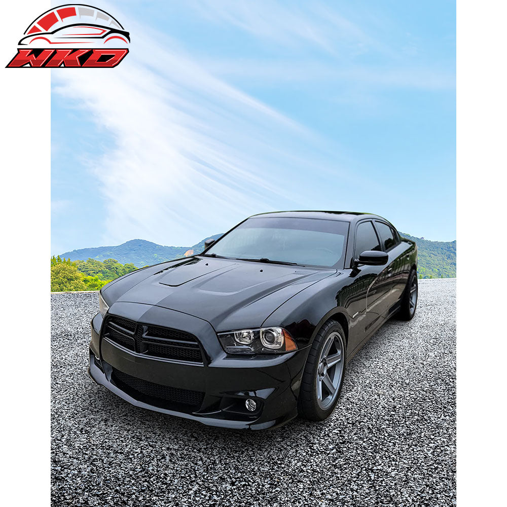Fits 11-14 Dodge Charger SRT8 Style Front Bumper Cover Conversion Replacement PP