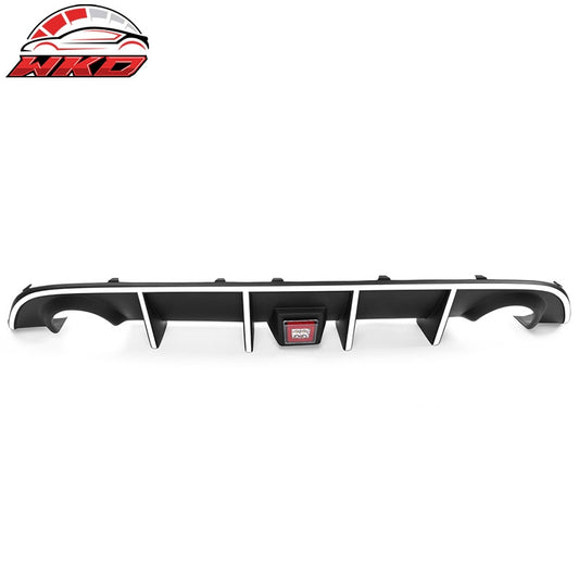 Wholesale 15-23 Charger SRT Rear Diffuser with Red LED Lamp & White Reflective Tape