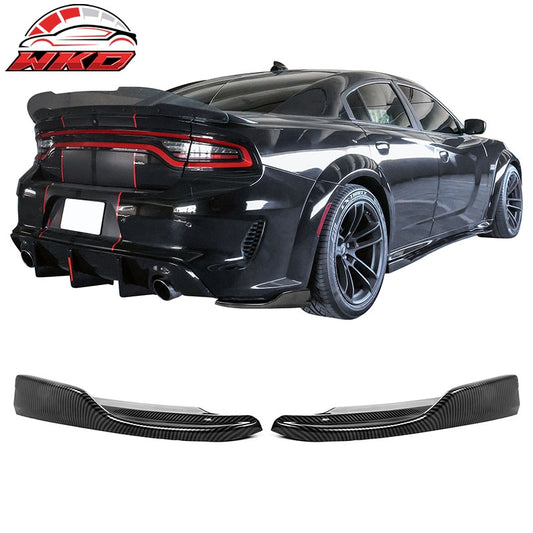 Wholesale 20-23 Charger SRT Widebody Rear Bumper Apron Side Spat Carbon Fiber Print