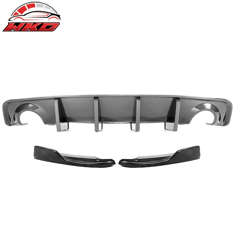 Wholesale 20-23 Charger Widebody IKON PP Carbon Fiber Print Rear Diffuser + Apron Spat
