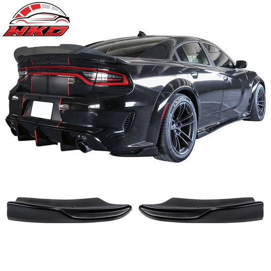 Wholesale 20-23 Charger Widebody Rear Bumper Side Apron Spat Valance Matte Black - PP