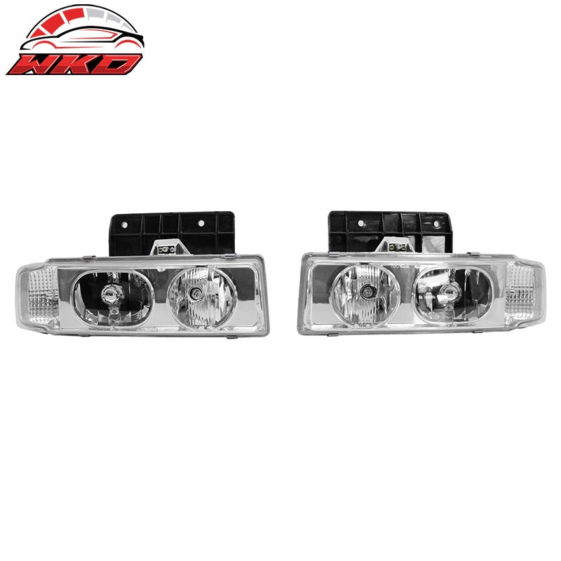Wholesale 95-05 Chevrolet Astro Front Headlights Headlamps Assembly W/Clear Lens