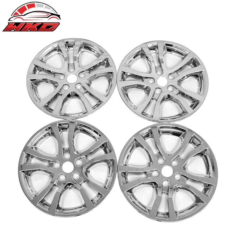 Wholesale 13-15 Chevrolet Camaro 18" Wheel Covers Hub Caps Chrome ABS 4PCS Set - Wikond Auto