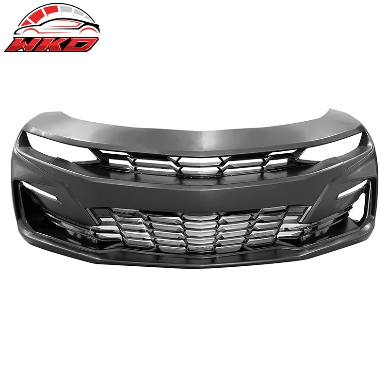 Wholesale 19-24 Chevrolet Camaro 19 SS Style Unpainted Front Bumper Cover Conversion