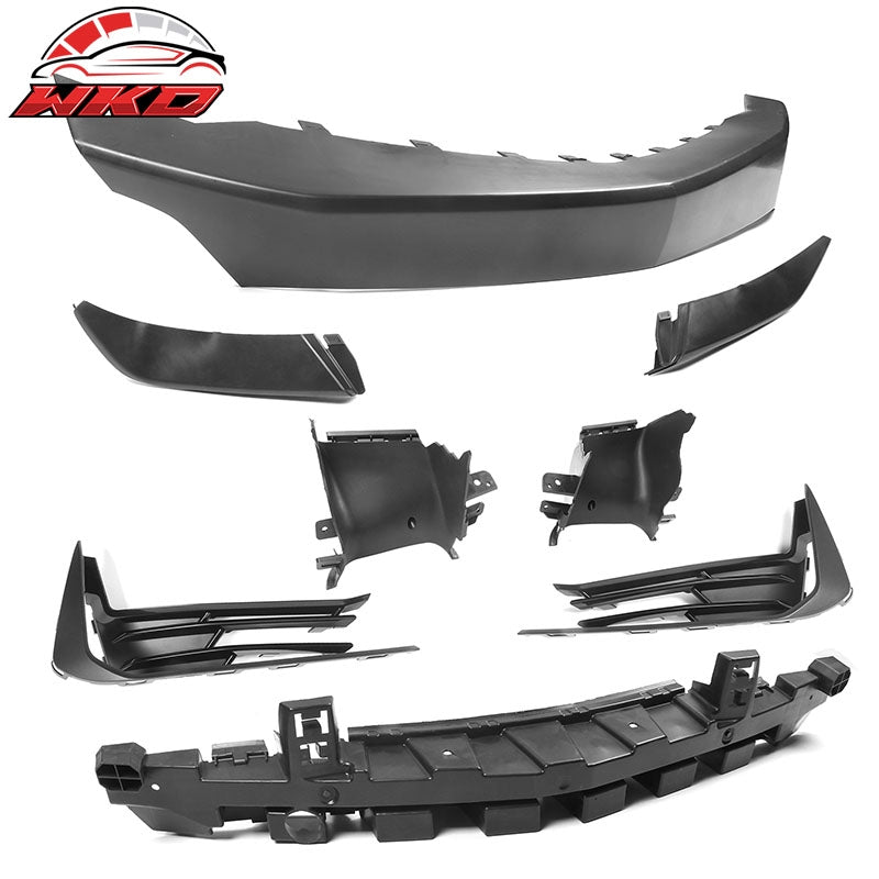 Fits 19-24 Chevrolet Camaro 19 SS Style Unpainted Front Bumper Cover Conversion