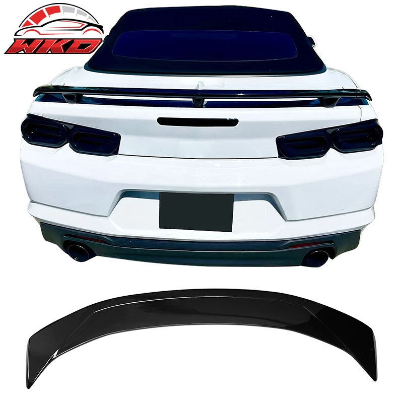 Wholesale 16-24 Chevrolet Camaro 2DR ZL1 Style Gloss Black Rear Trunk Spoiler ABS - Wikond Auto