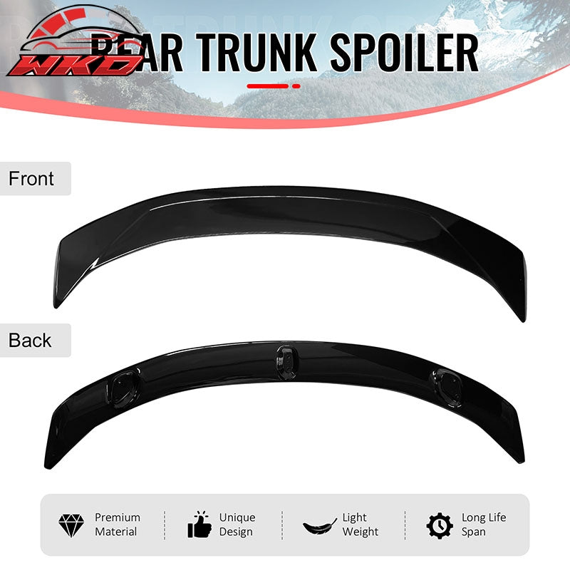 Wholesale 16-24 Chevrolet Camaro 2DR ZL1 Style Gloss Black Rear Trunk Spoiler ABS - Wikond Auto