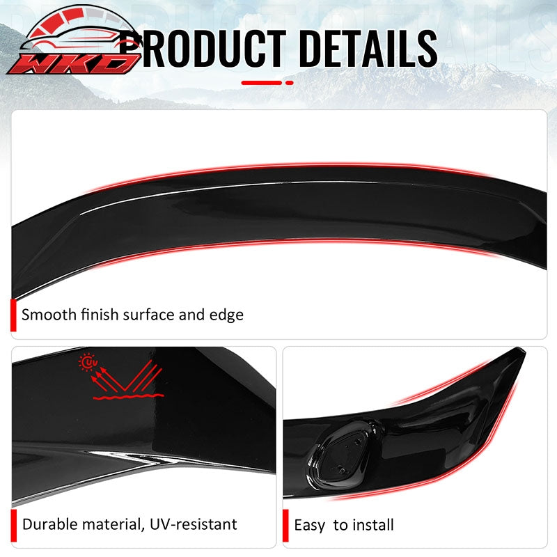Wholesale 16-24 Chevrolet Camaro 2DR ZL1 Style Gloss Black Rear Trunk Spoiler ABS - Wikond Auto