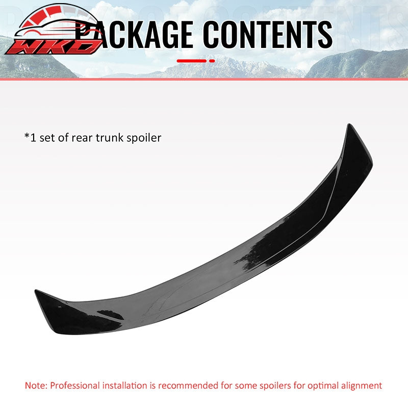 Wholesale 16-24 Chevrolet Camaro 2DR ZL1 Style Gloss Black Rear Trunk Spoiler ABS - Wikond Auto