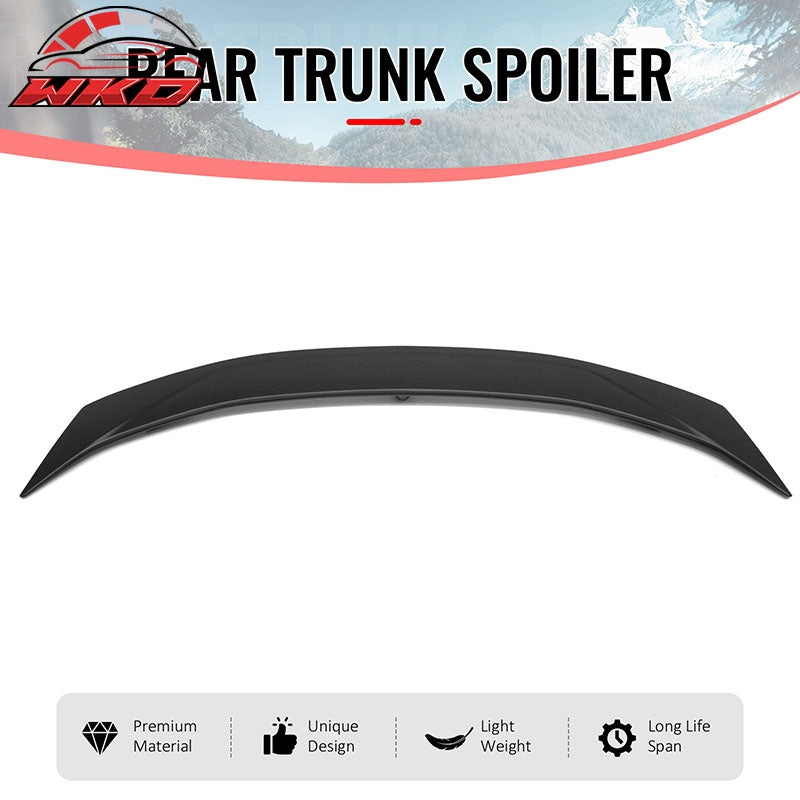 Wholesale 16-24 Chevrolet Camaro 2DR ZL1 Style Unpainted Black Rear Trunk Spoiler ABS - Wikond Auto