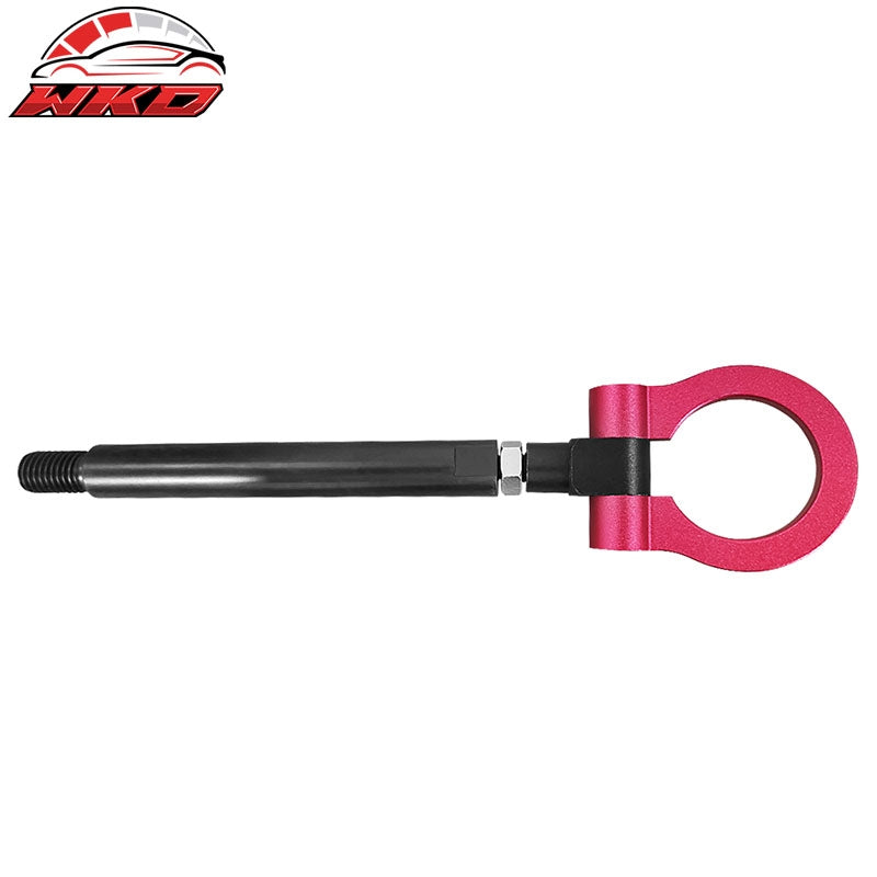 Wholesale 16-24 Chevy Camaro Front Tow Hook Bar Black Pole and Red Circle - Aluminum