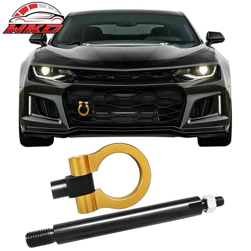 Fits 16-24 Chevrolet Camaro Front Track Racing Tow Hook Trailer Aluminum