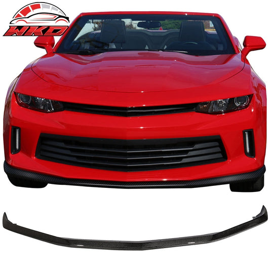Wholesale 16-18 Chevrolet Camaro LT OE Style Carbon Fiber Front Bumper Lip Spoiler CF