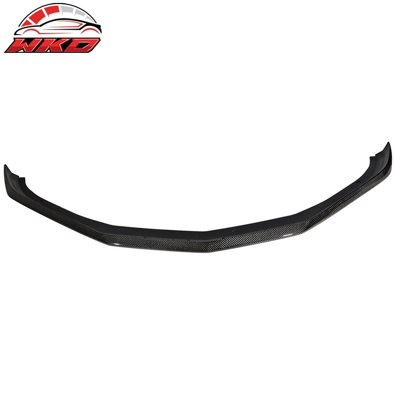 Fits 16-18 Chevrolet Camaro LT OE Style Carbon Fiber Front Bumper Lip Spoiler CF