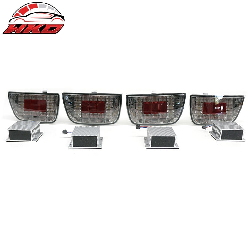 Wholesale 10-13 Chevrolet Camaro Left Right Tail Lights Rear Brake Lamps Smoke Lens