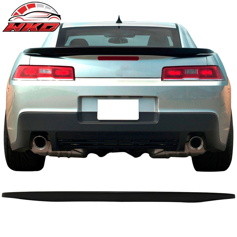 Wholesale 14-15 Chevrolet Camaro OE Style Matte Black Rear Trunk Spoiler Wing Lip ABS