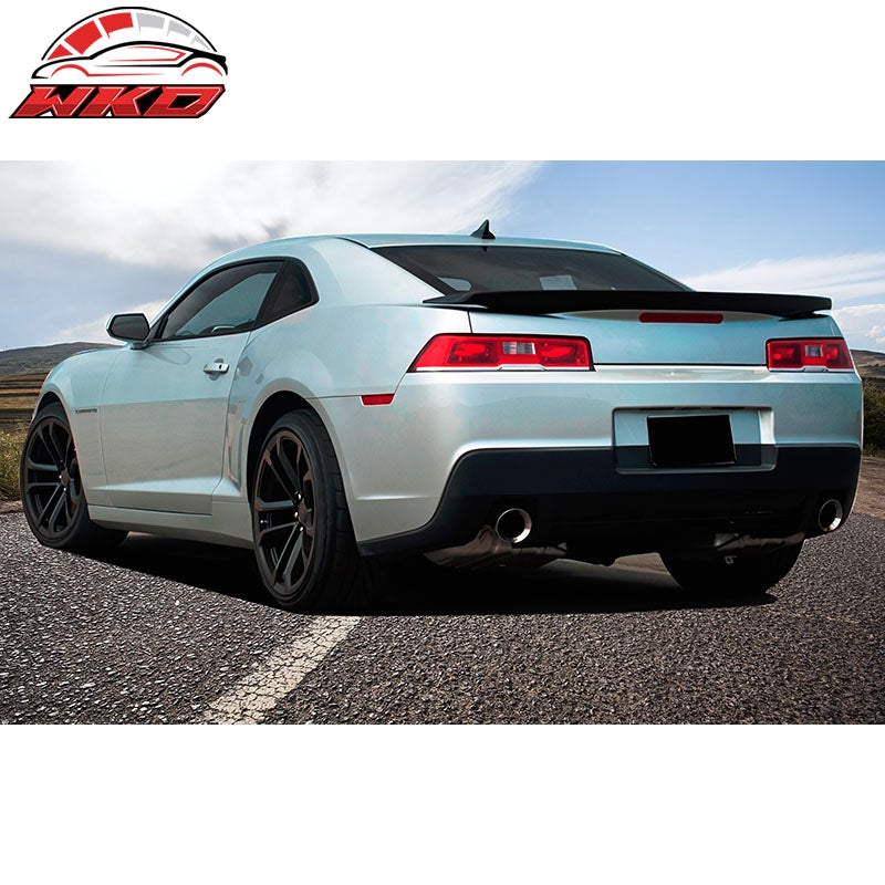 Fits 14-15 Chevrolet Camaro OE Style Matte Black Rear Trunk Spoiler Wing Lip ABS