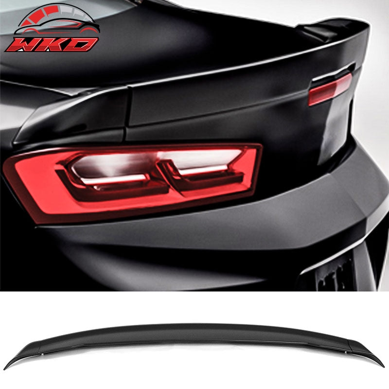 Wholesale 16-24 Chevrolet Camaro OE Style Rear Trunk Spoiler Wing Lip 3PC Matte Black