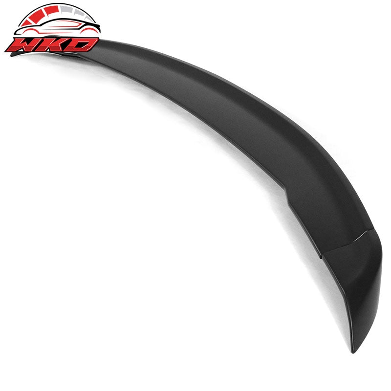 Fits 16-24 Chevrolet Camaro OE Style Rear Trunk Spoiler Wing Lip 3PC Matte Black