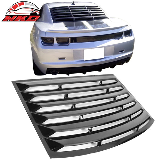 Wholesale 10-15 Chevy Camaro Rear Window Louver Windshield Cover Sunshade Gloss Black
