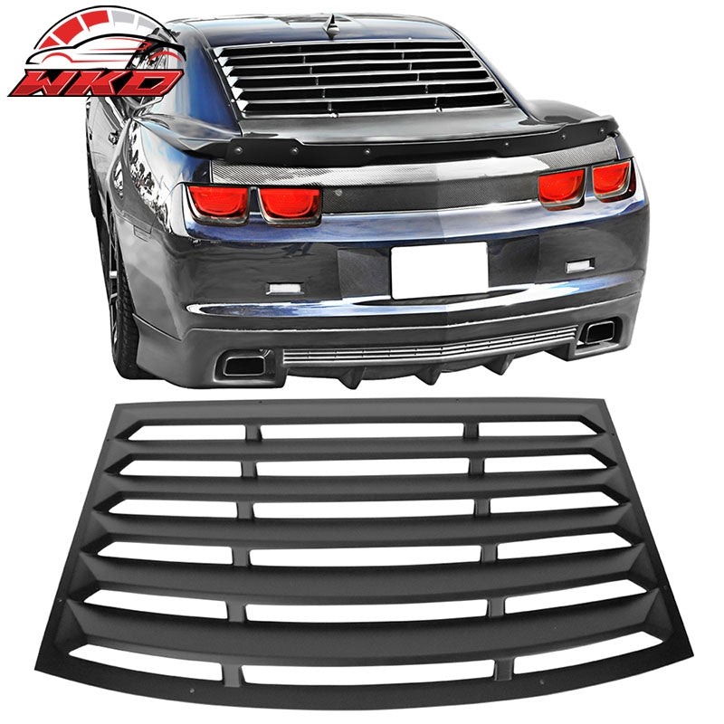 Wholesale 10-15 Chevy Camaro Rear Window Louver Windshield Cover Sun Shade Unpainted