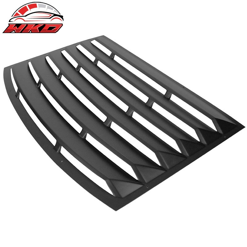 Fits 10-15 Chevy Camaro Rear Window Louver Windshield Cover Sun Shade Unpainted