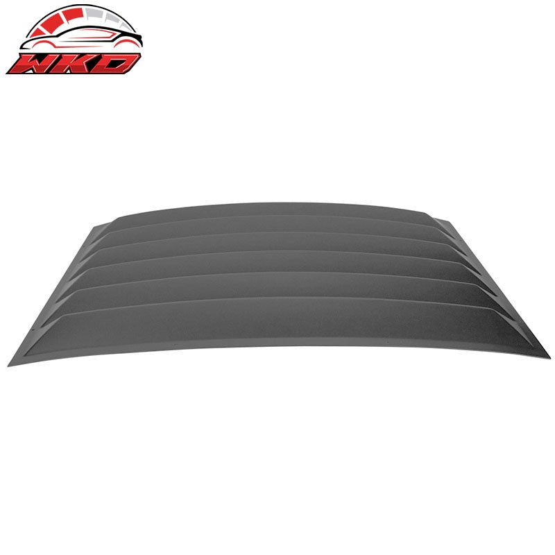Fits 10-15 Chevy Camaro Rear Window Louver Windshield Cover Sun Shade Unpainted