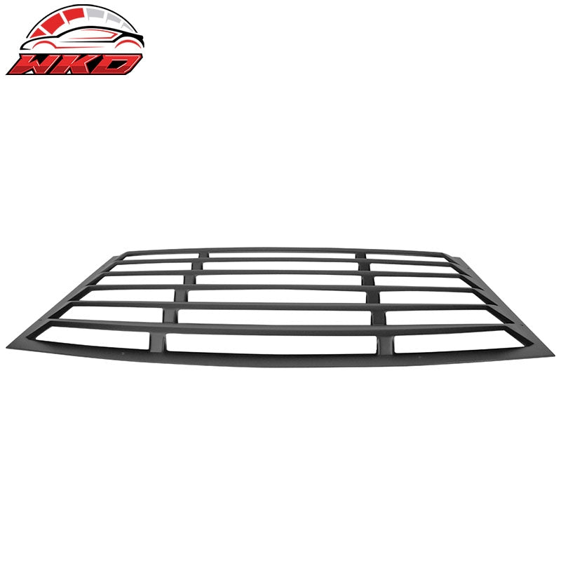 Fits 10-15 Chevy Camaro Rear Window Louver Windshield Cover Sun Shade Unpainted
