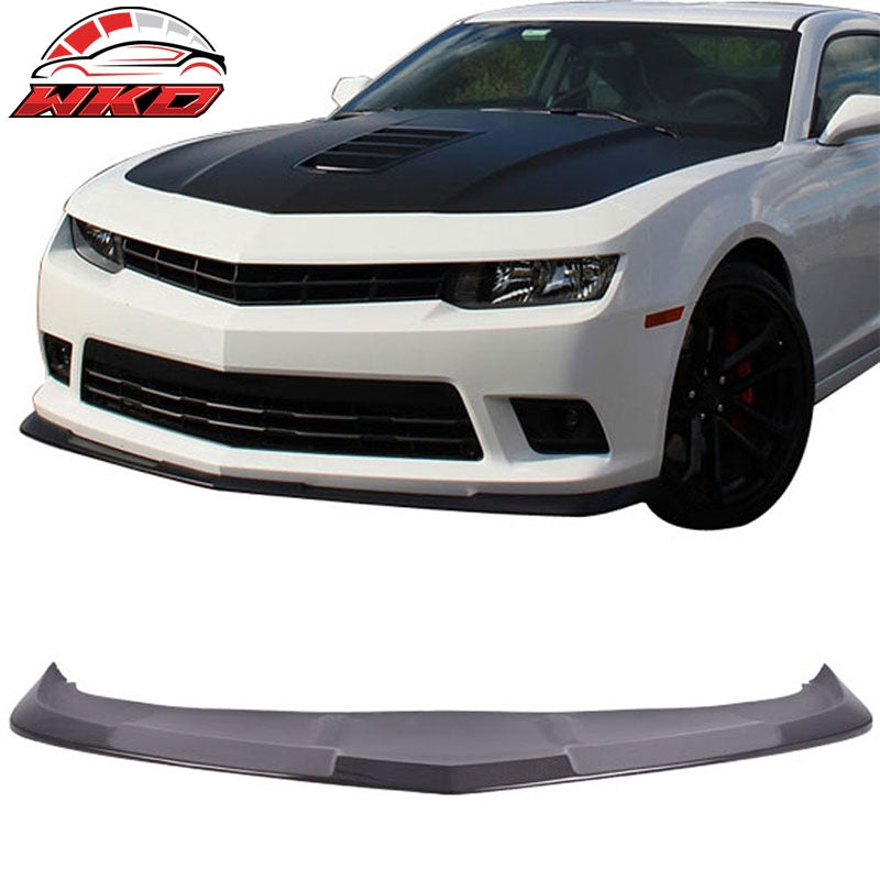 Wholesale 14-15 Chevrolet Camaro SS 1LE Style Front Bumper Lip Matte Carbon Fiber