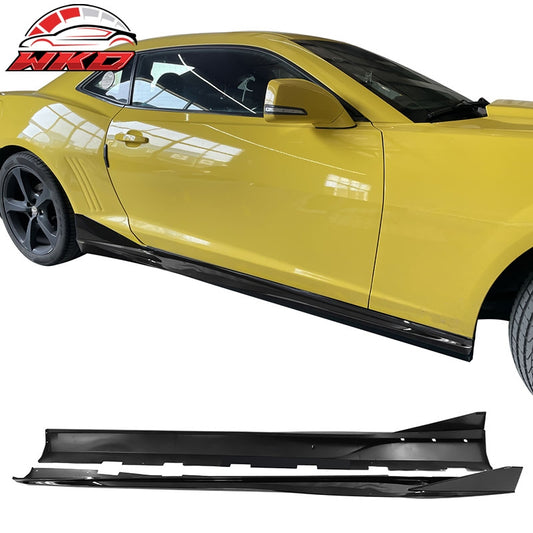 Wholesale 10-15 Chevrolet Camaro IKON V3 Style 4PCS Side Skirts Panel PP Gloss Black