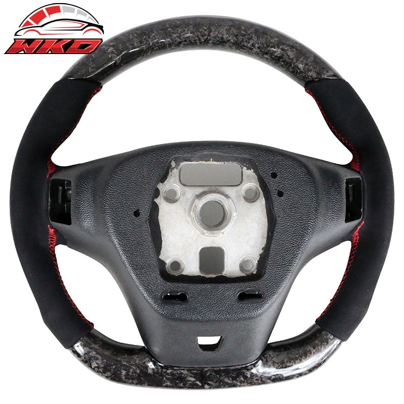 Fits 12-15 Chevrolet Camaro Steering Wheel Forged Carbon Fiber