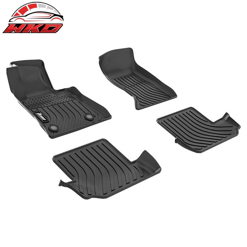 Fits 16-24 Chevrolet Camaro TPE All Weather 3D Floor Mats Cargo Liner Carpets