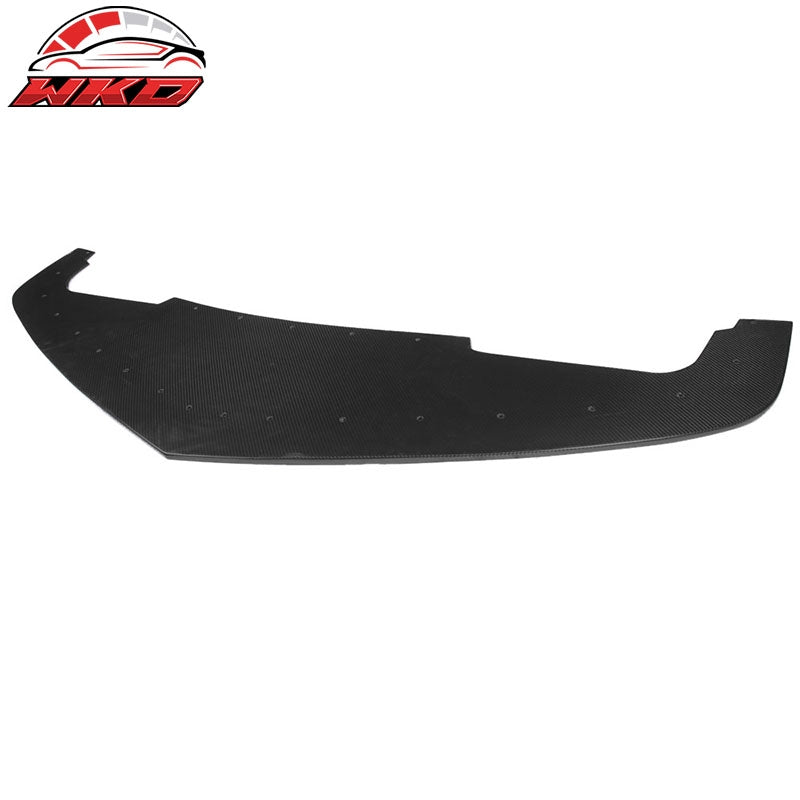 Fits 10-15 Chevrolet Camaro ZL1 DS Style Front Bumper Lip Matte Carbon Fiber