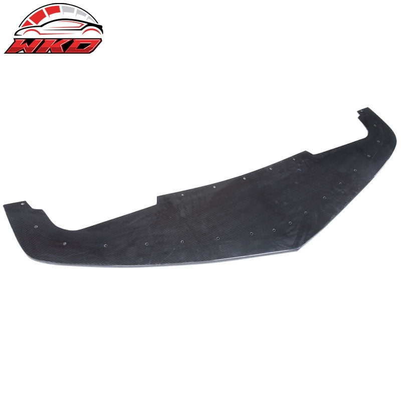 Fits 10-15 Chevrolet Camaro ZL1 DS Style Front Bumper Lip Matte Carbon Fiber