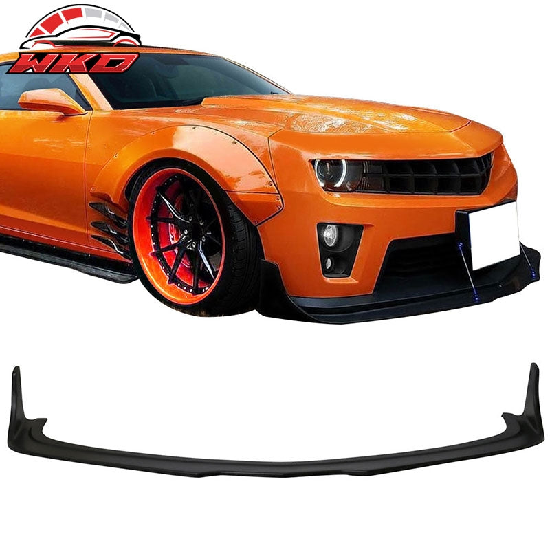 Fits 10-15 Chevrolet Camaro ZL1 MB Style Front Bumper Lip Spoiler Unpainted PP