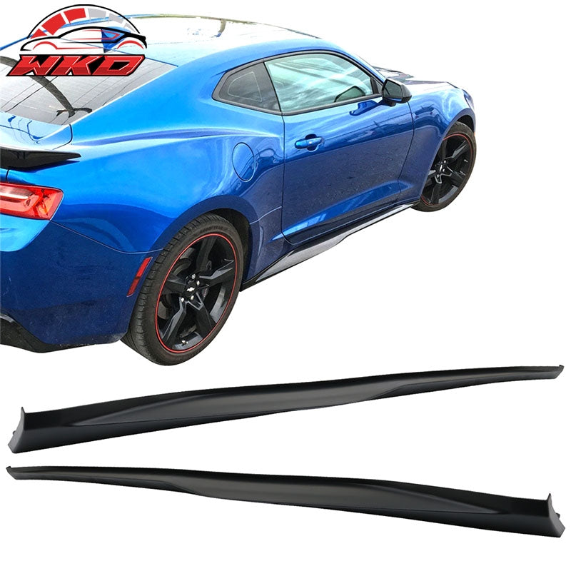 Wholesale 16-24 Chevrolet Camaro ZL1 Style Side Skirts Extension Rocker Panel PP Pair