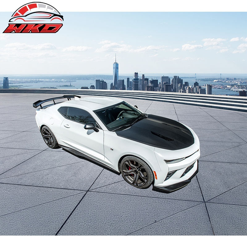 Fits 16-24 Chevrolet Camaro ZL1 Style Side Skirts Extension Rocker Panel PP Pair