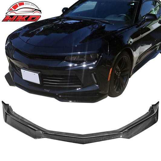 Wholesale 16-18 Chevrolet Camaro ZL1 Style Front Bumper Lip PP Carbon Fiber Hydro Dip
